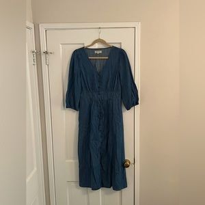 Denim Madewell Pockets Dress
